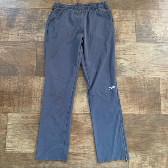 2 pair of gray Speedo warm up pants excellent condition - Picture 6 of 8